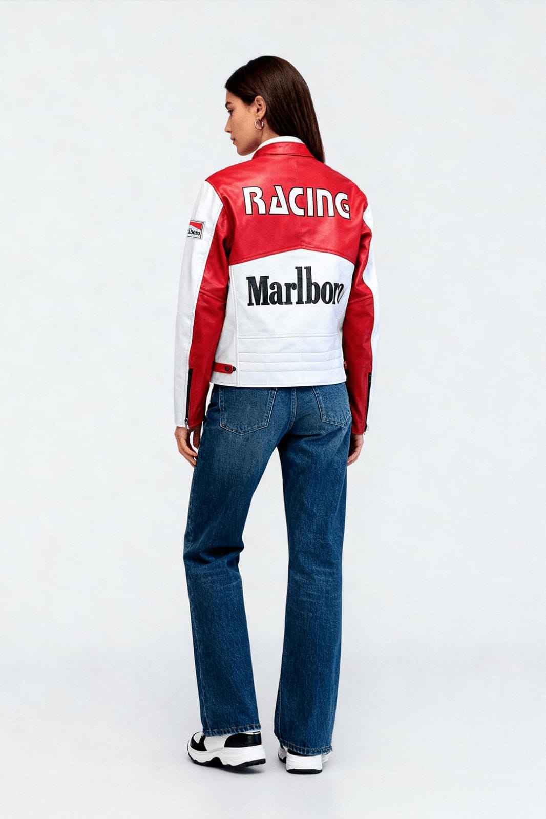 Marlboro Racing Jacket – White & Red Edition
