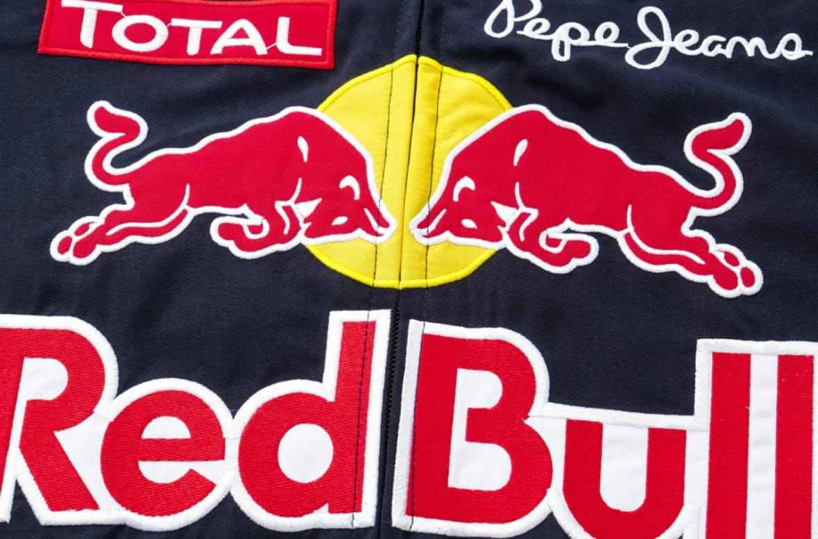 Rev Up Your Style with the Red Bull Racing Jacket – Fully Embroidered and Fashion-Forward