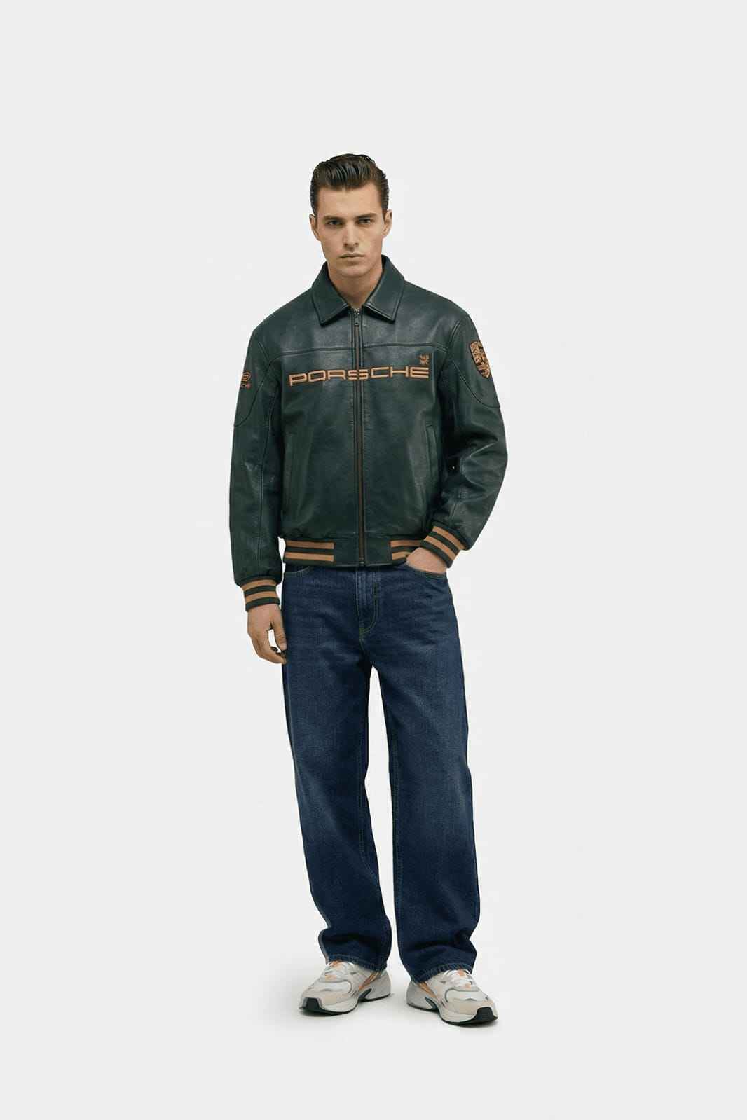 Elevate Your Wardrobe with the Aimé Leon Dore Porsche Leather Jacket