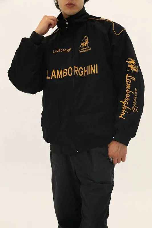 Elevate Your Style with the Lamborghini Racing Jacket – Bold Yellow Edition