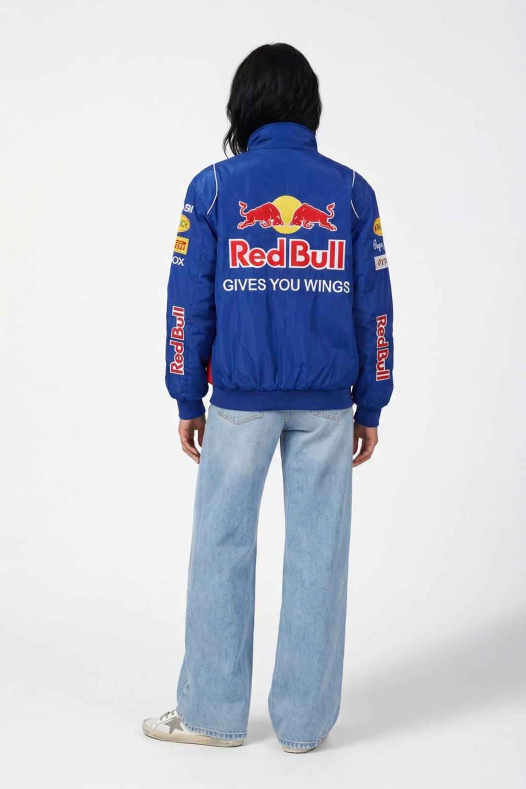 Elevate Your Style with the Red Bull Racing Leather Jacket – WearCrafts Edition