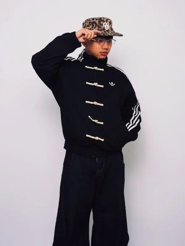 Wearcraft CNY-Inspired Premium Black Suede Streetwear Jacket