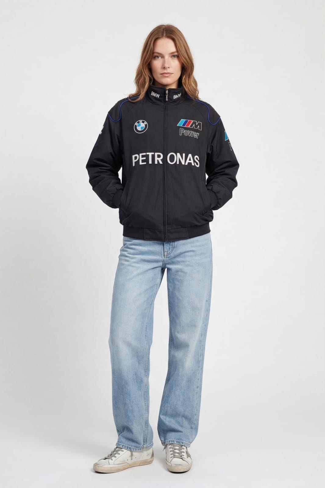 BMW Racing Jacket – Premium DTF Printed Motorsport Edition