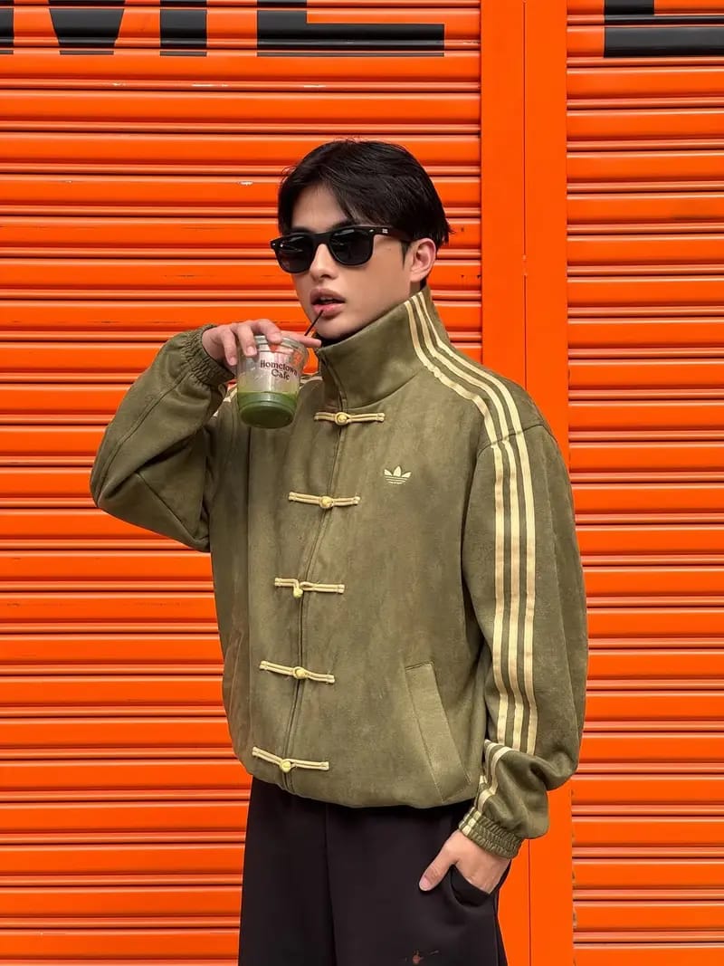 Adidas CNY Jacket(Olive Green) | Premium Chinese New Year Streetwear