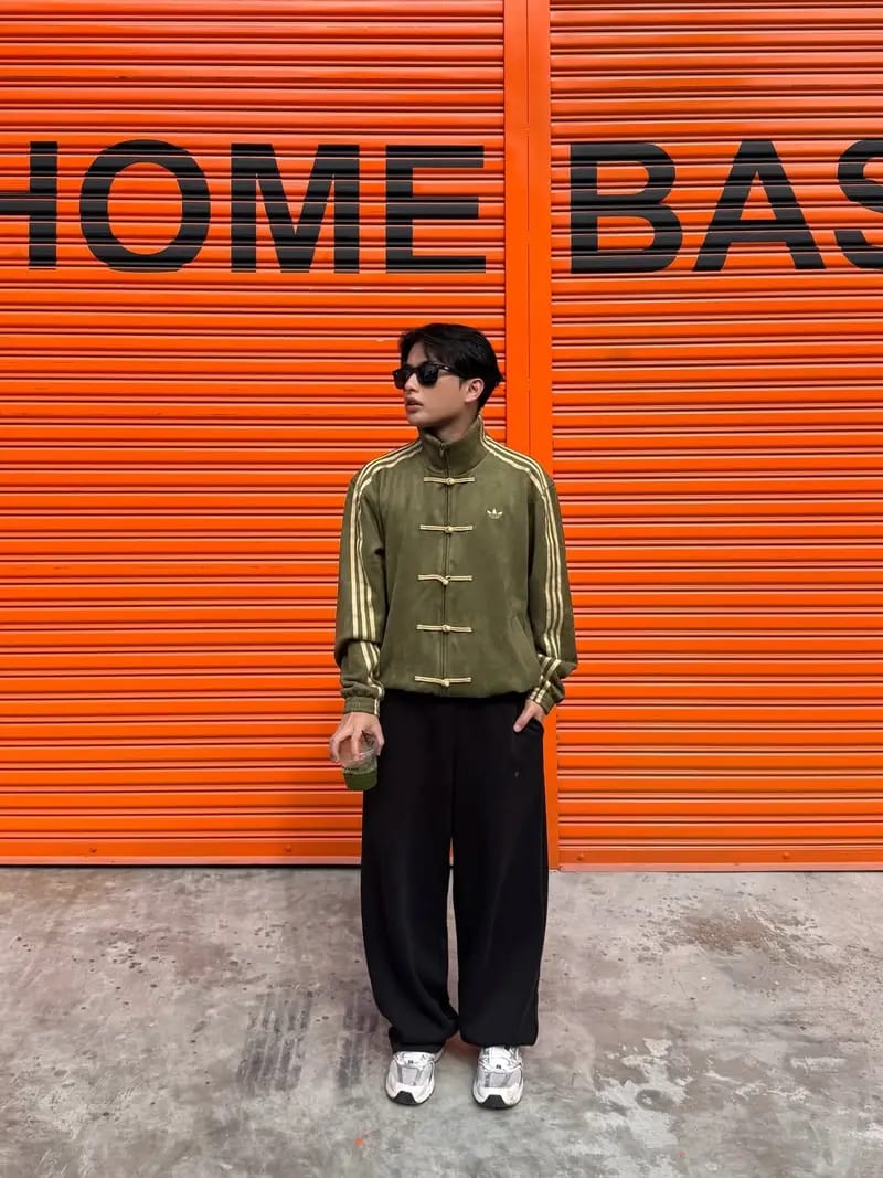 Adidas CNY Jacket(Olive Green) | Premium Chinese New Year Streetwear