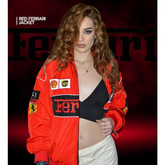 Ferrari Racing Jacket – Red