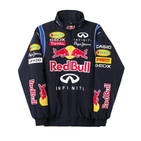 Red Bull Racing Fully Embroidered Jacket – Blue