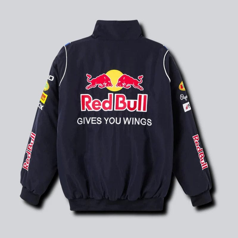 Red Bull Racing Fully Embroidered Jacket – Blue