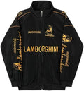 Lamborghini Black Racing Jacket – Bold Yellow Edition