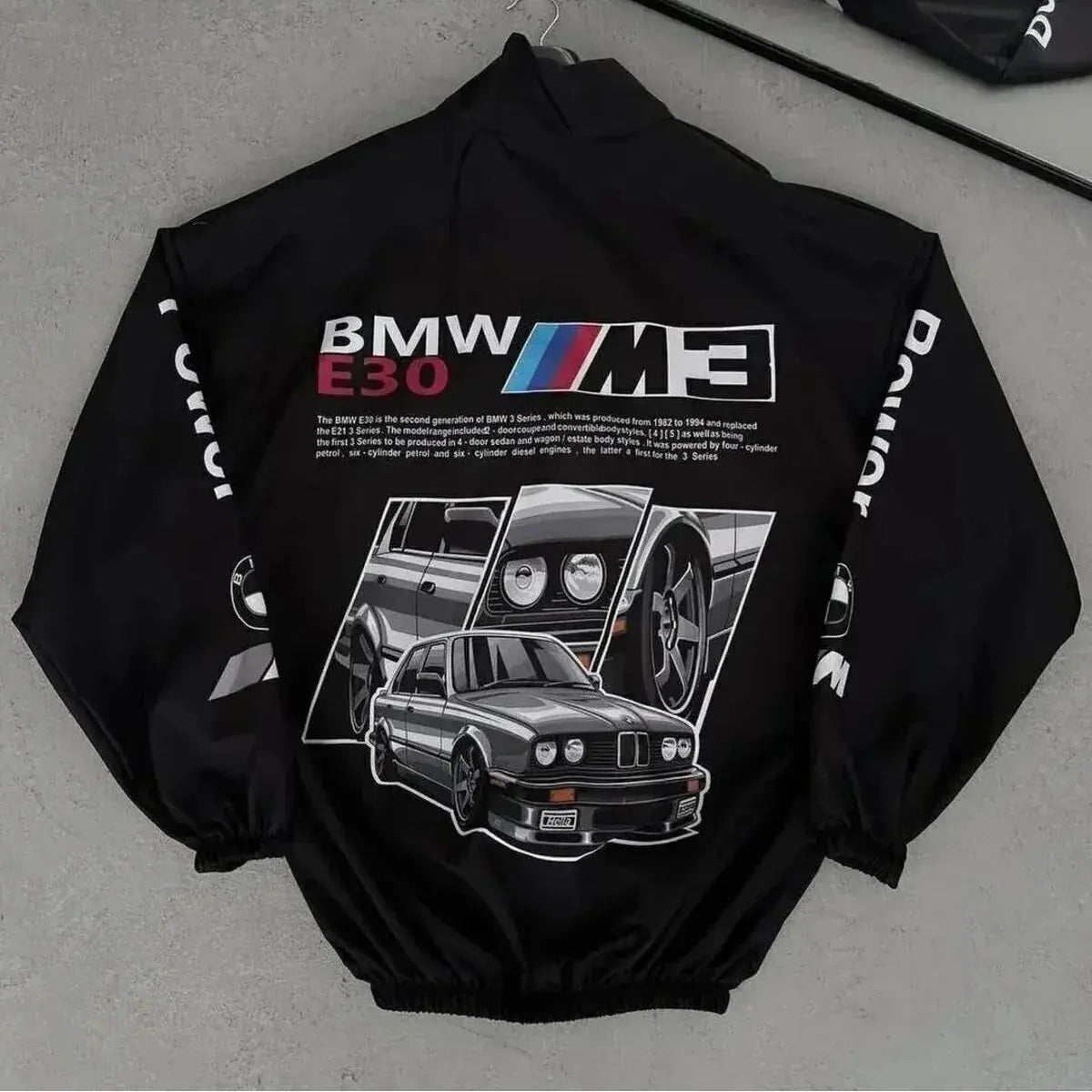 Elevate Your Style with the BMW Racing Jacket DTF Edition