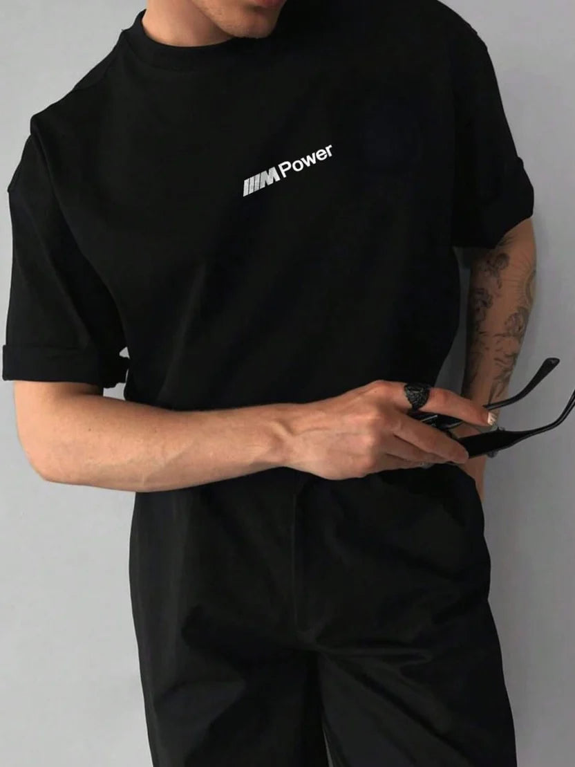 Wearcraft Oversized Tee – Classic White Streetwear Essential