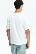 Wearcraft Classic Loose Fit Cotton T-Shirt – White