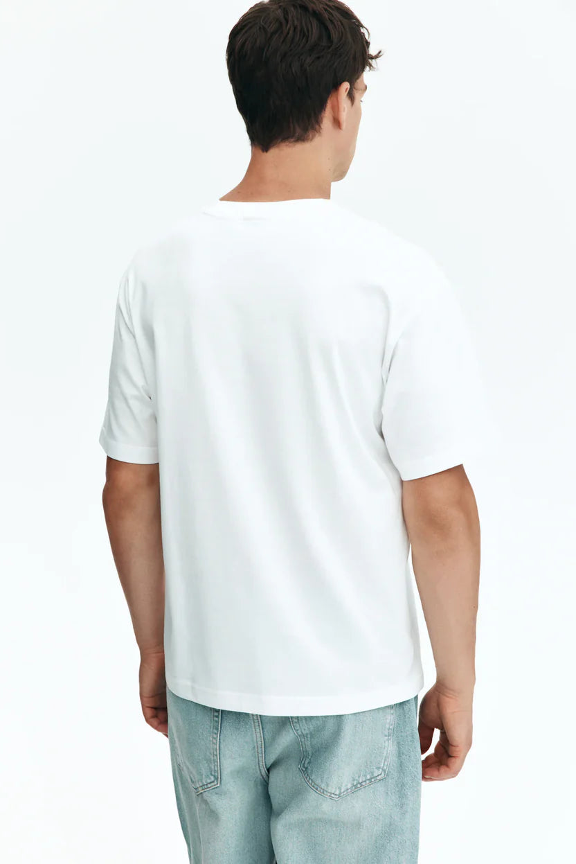 Wearcraft Classic Loose Fit Cotton T-Shirt – White