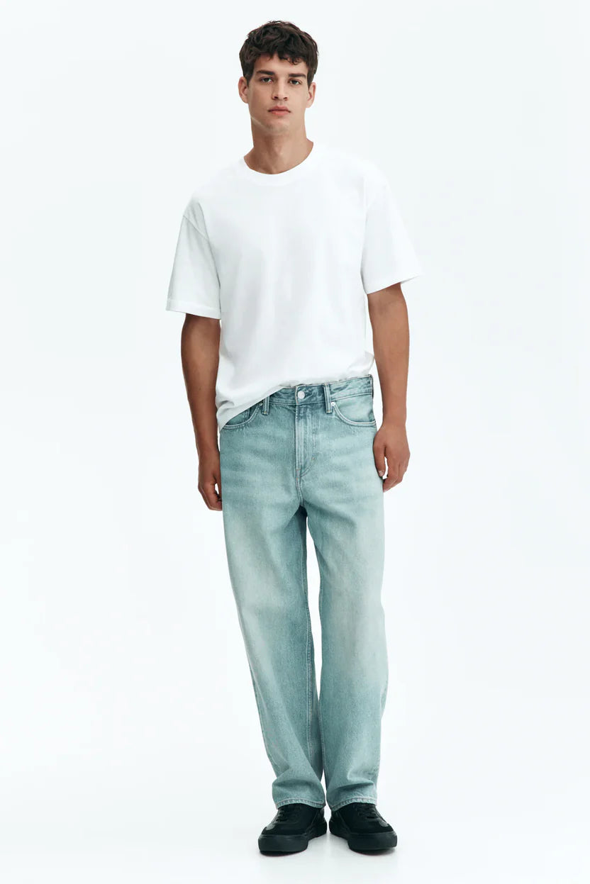 Wearcraft Classic Loose Fit Cotton T-Shirt – White