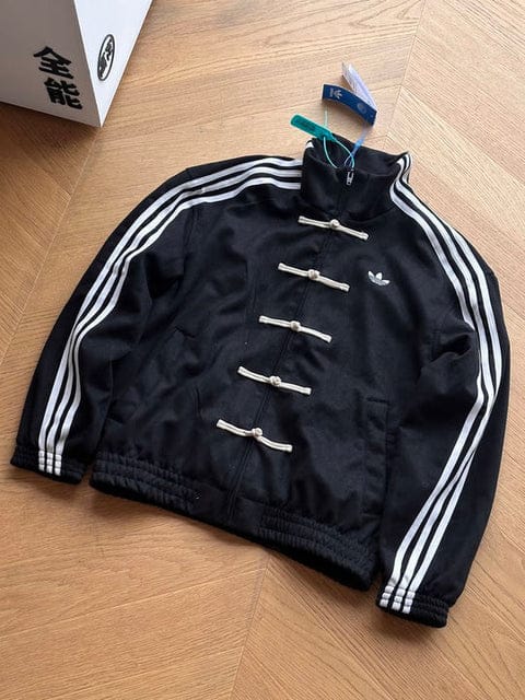 Wearcraft CNY-Inspired Premium Black Suede Streetwear Jacket